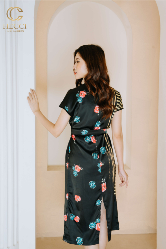 V155 Váy ren lưới