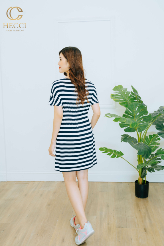 V166 - Váy thun cotton dáng xuông